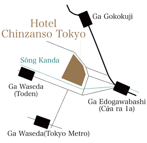 N2CLINIC Hotel Chinzanso Tokyo MAP